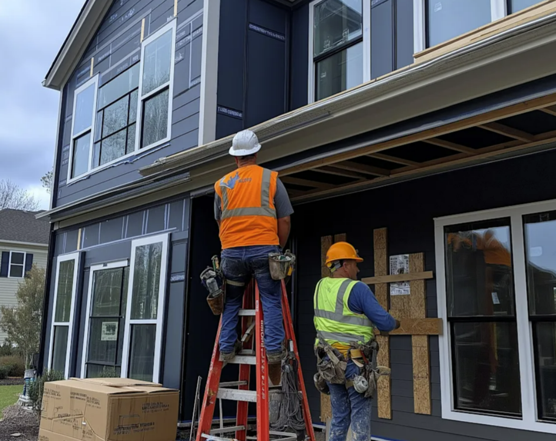 Excavator and construction details